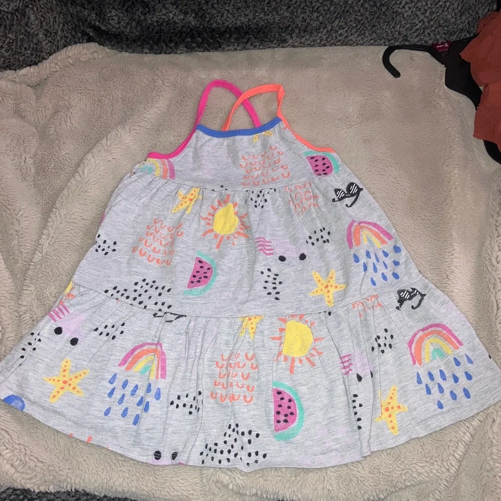 Lot of Four Girls Dresses, 3T—-Old Navy, Cat & Jack, Disney